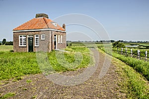 Former fog horn building