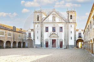 Former franciscan monastery Convento de Nossa Senhora da Arrabida at Parque Natural da Arrabida near Sesimbra at Setubal peninsula photo