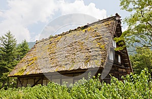 Former Higahi Shina House in Ogimachi gassho style village, Japan