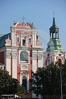 Former Jesuit College & Parish Church. Poznan. Poland photo