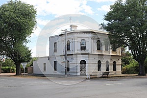 The former National Bank of Australasia building 1887 in Lyons