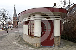 Former office building is now a public toilet