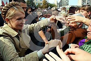 Former Prime Minister of Ukraine Yulia Tymoshenko