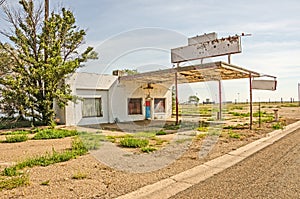 Former Route 66 Service Station