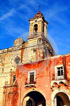 San francisco convent in atlixco city puebla mexico III photo
