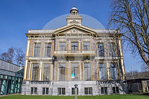 Former school building in the center of Sappemeer