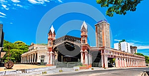 Former train station in Asuncion, Paraguay