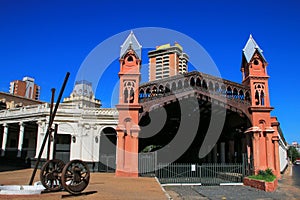 Former train station in Asuncion, Paraguay photo