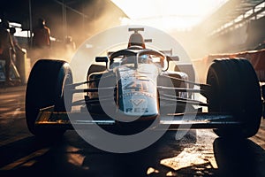 Formula 1 Car, Racing F1 Cars, Pitstop.