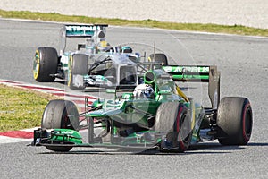 Formula 1 Caterham - Van der Garde