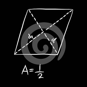 Formula for calculating the side of a trapezoid