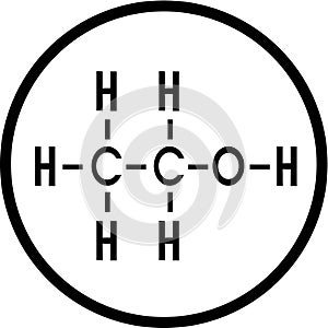 The formula of ethyl spirit photo