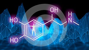 Formula hormone adrenaline.