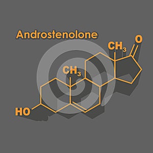 Formula hormone androsterone photo