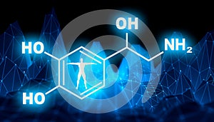 Formula hormone noradrenaline.