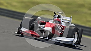 Formula one race car
