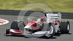 Formula one race car