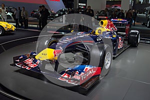 Formula one Renault team car