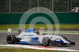 Formula Renault 2.0 car test at Monza