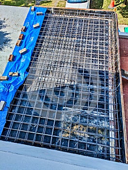 Formwork For Reinforced Concrete Slab