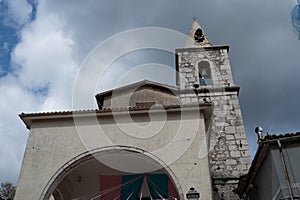 Fornelli. Molise. The church of San Michele Arcangelo