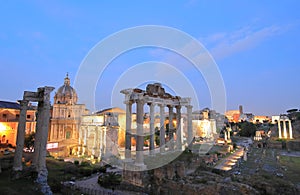 Foro Romano Roman Forum ruin cityscape Rome Italy