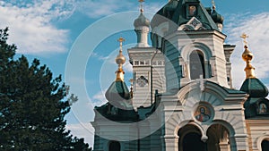Foros Orthodox Church in Crimea, view near