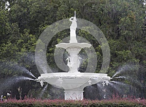 Forsythe Park Fountain, Savannah, GA photo