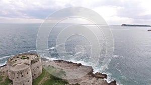 Fort Arza in Montenegro, near the island of Mamula in the Adriat