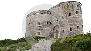 Fort Arza in Montenegro, near the island of Mamula in the Adriat