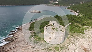 Fort Arza in Montenegro, near the island of Mamula in the Adriat