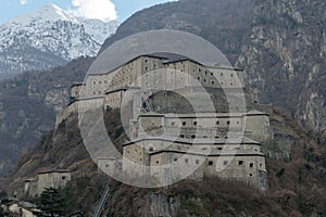 Fort Bard, Aosta valley region, Italy