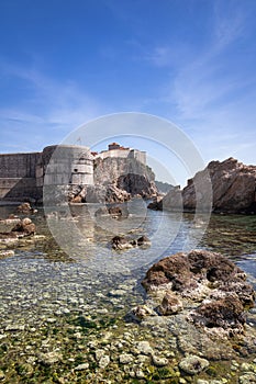 Fort Bokar located in Dubrovnik, Croatia