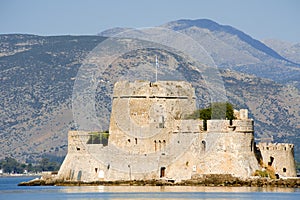 Fort Bourtzi in the city of Nafplio