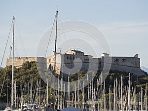 Fort CarrÃÂ©, Antibes, France photo