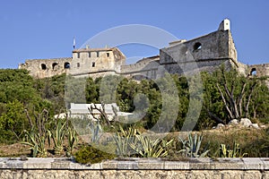 The fort CarrÃ© from Antibes in France