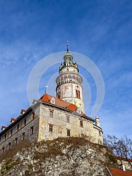 A fort  at  Cesky Krumlov