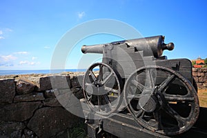 Fort Christiansoe island Bornholm Denmark