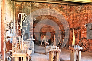 Fort Clinch located on a peninsula near the northernmost point of Amelia Island, along the Amelia River.