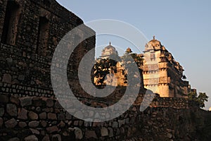 Fort compound at Orchha, MP, India
