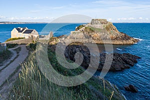 Fort de Bertheaume in Plougonvelin in Brittany, France