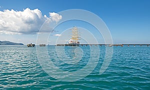 Fort de France view - skyline - Caribbean tropical island - Martinique