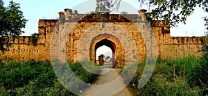 It is a fort door & wall at Najibabad city in Najibabad.