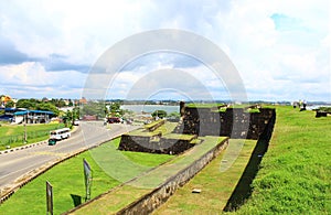 Fort in Galle. Sri Lanka