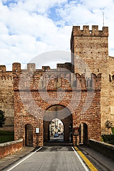 Fort Gate of walled city Cittadella photo