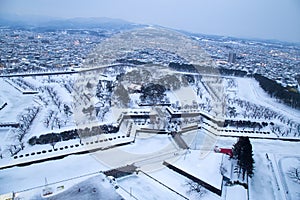 Fort Goryokaku Tower, Hakodate, Japan