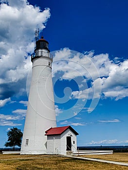 Fort Gratiot Lighthouse in Port Huron, Michigan