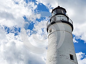 Fort Gratiot Lighthouse in Port Huron, Michigan photo