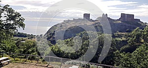 Fort Hammershus in denmark