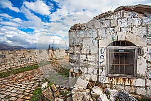 Fort Imperjal on the mountain Srd at Dubrovnik